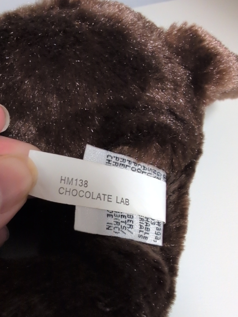 💜2/$20💜 Webkinz Chocolate Brown Lab No Code Collectible Vintage Y2K Plush - Picture 6 of 7
